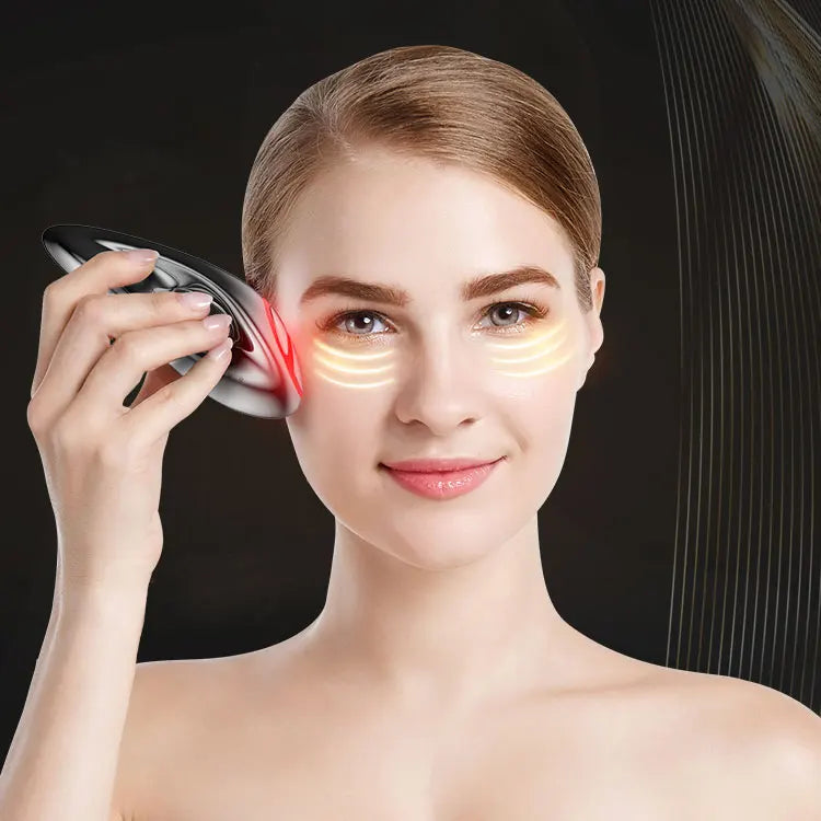 led Red Light Therapy Microcurrent face lifting Toning Age Booster Skincare tools Device Ems Technology vibrating Massager