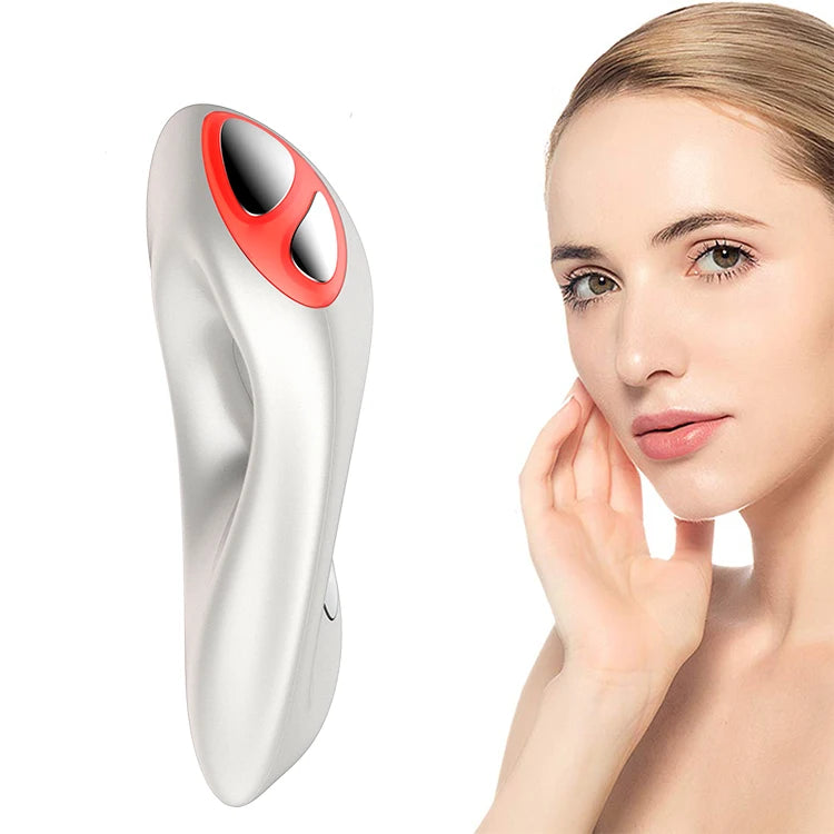 led Red Light Therapy  Microcurrent face lifting Toning Age Booster Skincare tools  Device Ems Technology vibrating Massager