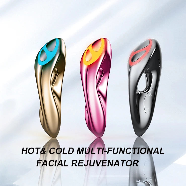 led Red Light Therapy  Microcurrent face lifting Toning Age Booster Skincare tools  Device Ems Technology vibrating Massager